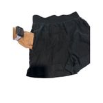 Gianni Bini Anthropologie  Size Medium Linen Blend Black Cuffed Stretch‎ #OP13-1 Photo 3