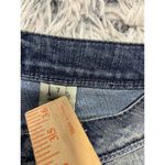 Paris Blues  Demin Jeans Size 7 Blue Pant Cut‎ Back Pocket Lucky Design Stitching Photo 4