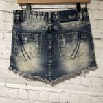 Dardak Distressed Deep Denim Blue Skirt Euro 36 Size undefined Photo 9