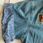 Us expedition Faithful Companion embroidered patchwork Dog Top Blue Size L Photo 10