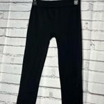 Love Charm Black Slim Fit Stretch Leggings Yoga Pants Tights High Waist SZ S/M Photo 6