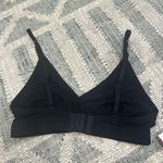 Nordstrom New Rack Black mesh bralette/bra with adjustable straps Photo 2