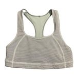 Lululemon  Gray Striped Sports Bra Bralette Size XS (No SIze Tag) GUC #0861-AT Photo 0