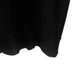 ZARA  large long sleeve embroidered dress ruffle bottom Photo 4