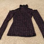 BCBGMAXAZRIA Fuchsia open shoulder long sleeve top never worn  Photo 0