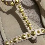 Very Volatile Tan Studded Beige Sandals Size 6 Photo 1