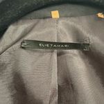 Elie Tahari  Black Wool Fitted Blazer Jacket W/ detailed bottons Size 6 Photo 1