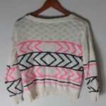 Charlotte Russe  LJ Pink Creme Pullover Sweater Top Photo 1