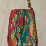 Lilly Pulitzer COPY -  Zip ID Wristlet Wallet -EUC Photo 3