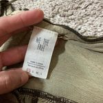 We The Free Gauze Henley Tank Top Khaki Tan Button Up Sleeveless Photo 4