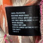 East 5th  feather print pleated flutter sleeve button down top size large Photo 5