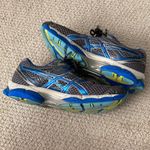 ASICS  Gel Cumulus 14 Trainers Running Shoes Womens Blue Size 8.5 FLAW Photo 1
