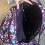 Vera Bradley Campus Backpack Maroon Floral Photo 11