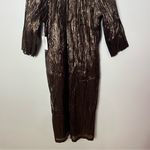Tuckernuck Hyacinth House Dorinda Midi Dress Size XS Bronze Metallic Holiday Photo 10