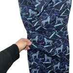 Chiara Boni NWT  La Petite Robe Hiroko 1 Shoulder Midi Dress Chat Classique Blue Photo 6