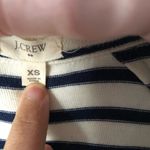 J.Crew Striped Pocket 100% cotton Blazer women size XS two buttons Striped Photo 3