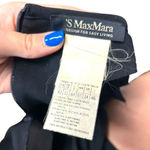 Max Mara S'  Navy Blue 3/4 Sleeve Classic A-Line‎ Shift Dress Size US 12 Photo 7