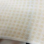 Vintage Open Front Sweater Vest Cream Beige Grid Pattern Sz Medium? Tan Photo 6