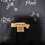 American Eagle  Outfitters Blue and White Skater Mini Skirt Photo 2