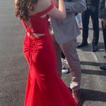 Sherri Hill Red Gown Prom Dress Photo 0