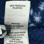 PINK - Victoria's Secret PINK Fleece Pajamas Blue White Snowflake Print Size 3X Photo 8