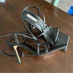 River Island  Black Strappy Sandal Stiletto 7/40 Photo 1