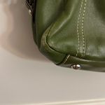 Sophia Caperelli Green Leather Silver Tone Hardware Shoulder Bag Purse Photo 3