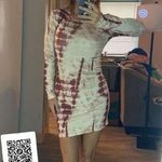 Adika Anthropologie’s Tye-Die Long sleeve dress Photo 0