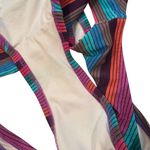 Victoria's Secret Victoria’s Secret Y2K Multi Color Striped Monokini One Piece Swimsuit, Sz S Photo 8