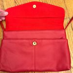 Toni Genuine Leather Elegant Red Shoulder Crossbody Women’s Purse Photo 3
