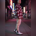 Dr. Martens  shoes  White Yellow Stitch Smooth Leather Chelsea Boots New size 9 Photo 1