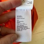 COS Woman’s Small 100% Wool Collared Bright Orange Oversized Sweater Casual Photo 3