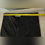 Free People  high waist cropped bootcut jeans pull on black wash comfy size 28 Photo 6