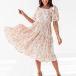 Livy & Kate Clothing Poppy Tiered Dress Orange Size M Photo 1