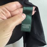 Ralph Lauren Lauren Dress Woman’s Open Front Shawl Cardigan Size S Black Stretch Photo 4