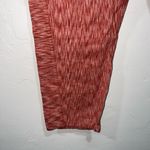 Anthropologie  Brand Coral Red Longshore Size M Cotton High Rise Cropped Pants Photo 4