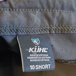 Kuhl  10 SHORT DEEP GRAY UTILITY OUTDOOR CARGO CONVERTIBLE PANTS Photo 13