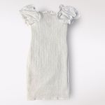 Anna Grace White Puff Sleeve Mini Dress Size S Photo 4