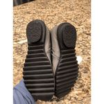 Berhgjjsds Lace Up Zipper Closure Ankle Leather Soft Bootie Gray Size 6 Photo 5