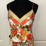 PLENTY ANTHROPOLOGIE 100% SILK HIBISCUS FLORAL RESORT WEAR DRESS Pink Photo 2