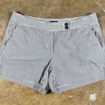J.Crew  Women’s Size 8 Striped 100% Cotton Shorts‎ Nautical Summer Photo 0