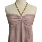 Marciano Vintage y2k dusty rose mini dress pleated shimmery size M Photo 2