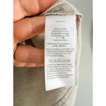 Madewell | NWT Linen Pleated Shell Top in Oat | Sz S Photo 6