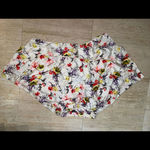 Ralph Lauren Lauren  Floral Satin Skirt Cream Color‎ Womens Size L Photo 3