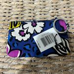 Vera Bradley Zip ID Case African Violet Blue Purple NWT Photo 4