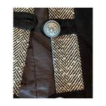 Howard Wolf Vintage Grey Tweed Knit Bolero Vest size 12 Gray Photo 4