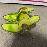 XOXO Lime Green Heels Size 9.5 Photo 3