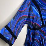 NWT Rhode Rhea cutout printed silk Photo 4