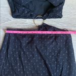 Luli Fama NEW  BRILLA Black Double Loop Bandeau Long Dress Small Photo 5