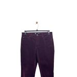 Kut From The Kloth High Rise Diana Fab Ab Skinny Corduroy Pants Burgundy Size 10 Photo 5